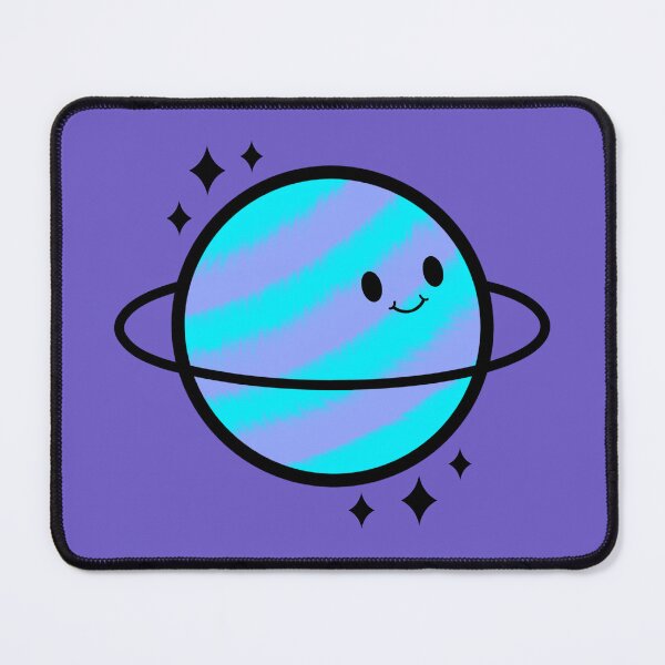 Item preview, Cute Planet - Blue & Periwinkle designed and sold by TheeForestFox Shop.