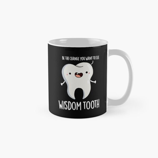 Item preview, Wisdom Tooth Funny Dental Puns (Dark BG) designed and sold by punnybone.