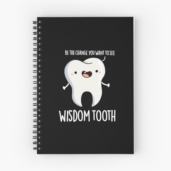 Item preview, Wisdom Tooth Funny Dental Puns (Dark BG) designed and sold by punnybone.