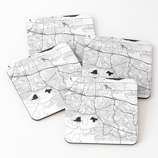 Item preview, Antioch, California Street Map designed and sold by InkistPrints.