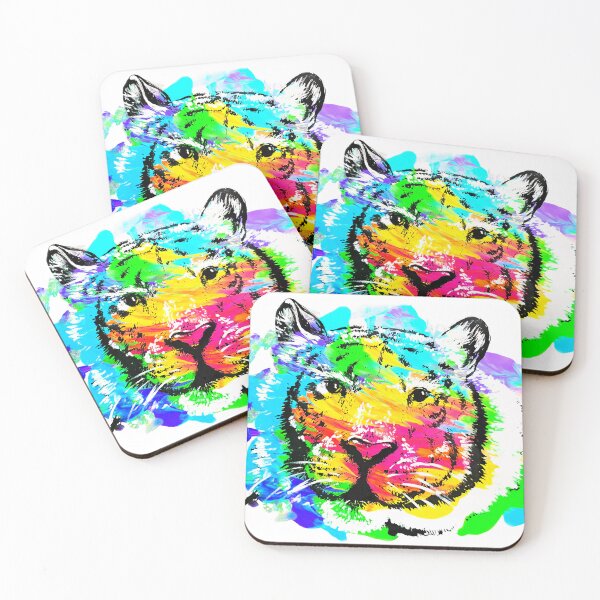Item preview, Rainbow Tiger designed and sold by Amanda Richmond.