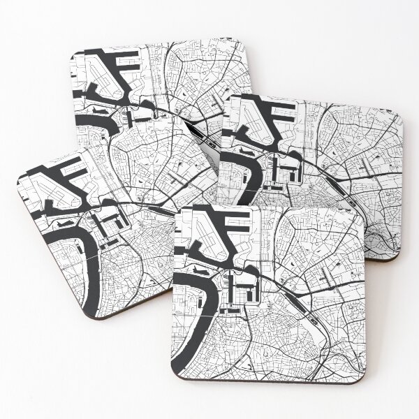 Item preview, Antwerp, Belgium Street Map designed and sold by InkistPrints.