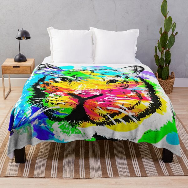 Item preview, Rainbow Tiger designed and sold by Amanda Richmond.