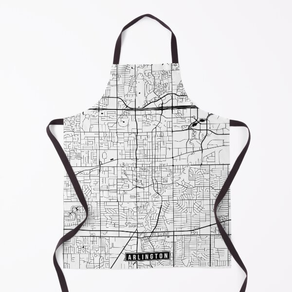 Item preview, Arlington, Texas Street Map designed and sold by InkistPrints.