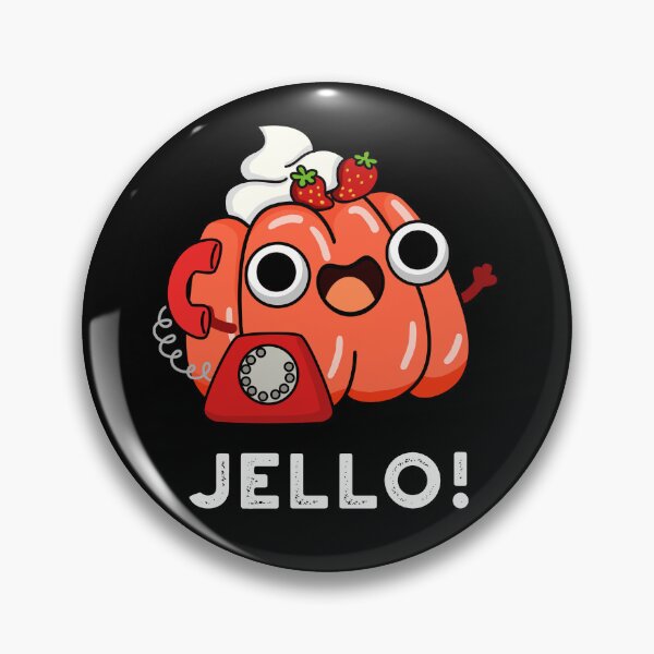 Item preview, Jello Funny Jello On Phone Puns (Dark BG) designed and sold by punnybone.