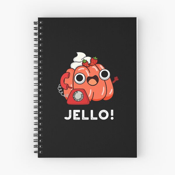 Item preview, Jello Funny Jello On Phone Puns (Dark BG) designed and sold by punnybone.