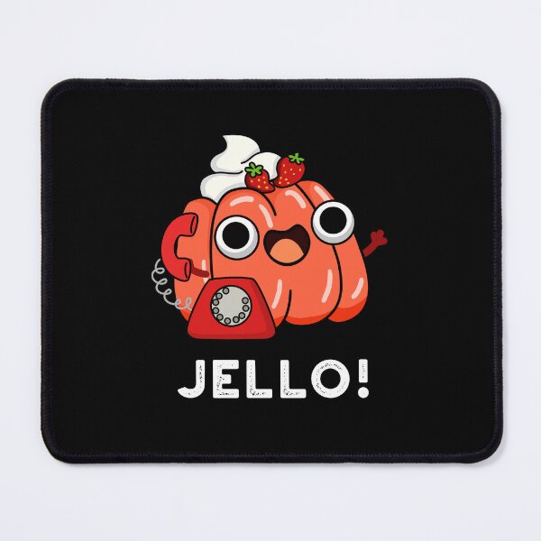 Item preview, Jello Funny Jello On Phone Puns (Dark BG) designed and sold by punnybone.
