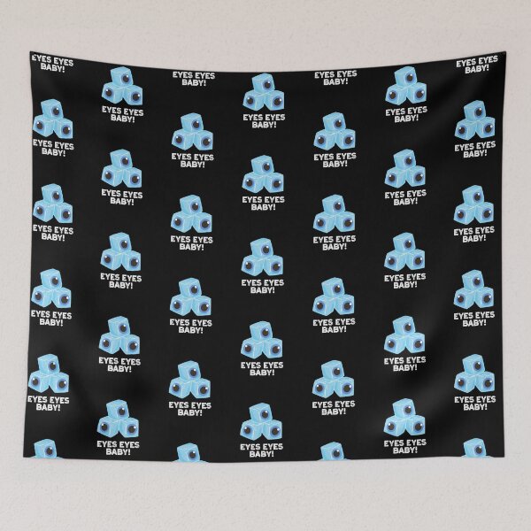 Item preview, Eyes Eyes Baby Funny Ice Puns (Dark BG) designed and sold by punnybone.