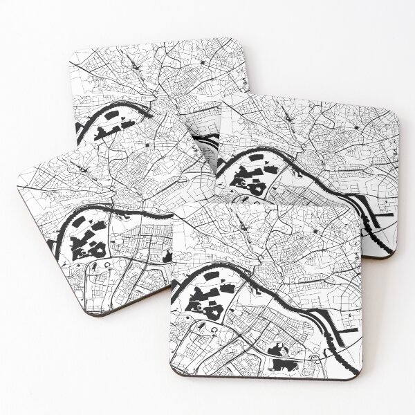 Item preview, Arnhem, Netherlands Street Map designed and sold by InkistPrints.