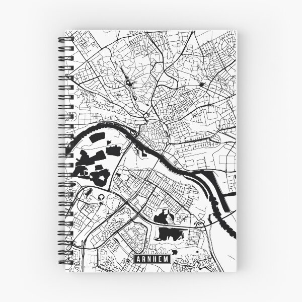 Item preview, Arnhem, Netherlands Street Map designed and sold by InkistPrints.