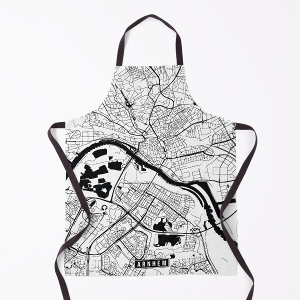 Item preview, Arnhem, Netherlands Street Map designed and sold by InkistPrints.