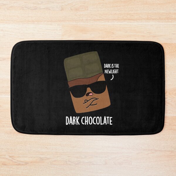 Item preview, Dark Chocolate Funny Food Puns (Dark BG) designed and sold by punnybone.