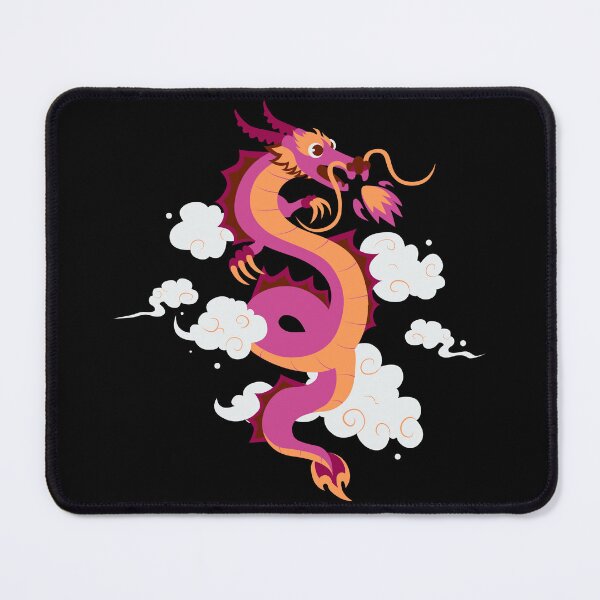 Artikelvorschau, Chinese Femme Dragon. Lesbian Pride entworfen und verkauft von Subtle Pride Shop.