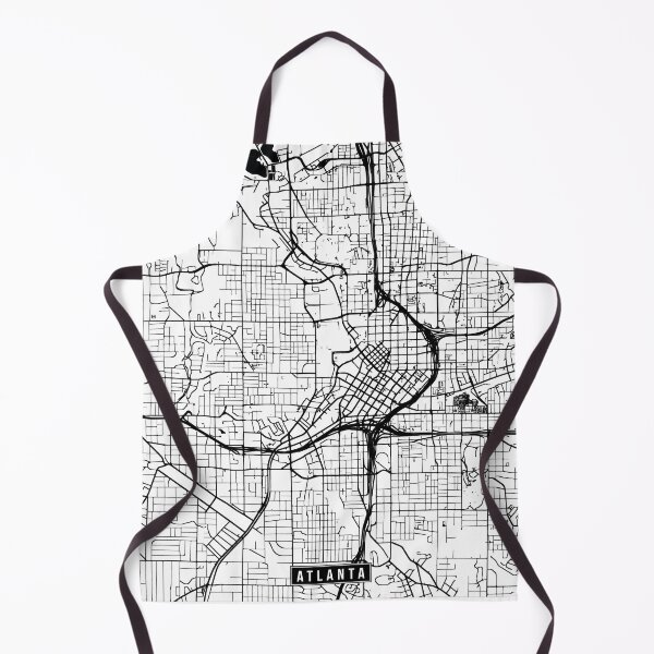 Item preview, Atlanta, Georgia Street Map designed and sold by InkistPrints.