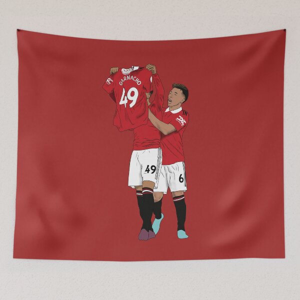 Item preview, Alejandro Garnacho Shirt Goal Celebration  designed and sold by Hevding.