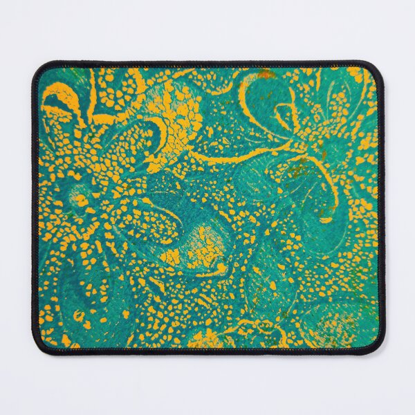 Item preview, YELLOW AND TEAL FLORALS designed and sold by tootsmagsino.