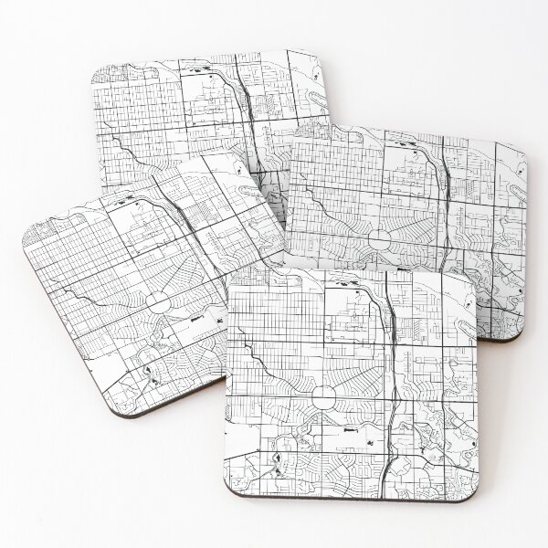 Item preview, Aurora, Colorado Street Map designed and sold by InkistPrints.
