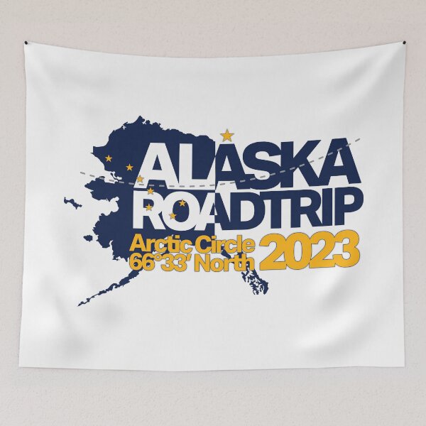 Item preview, Alaska Roadtrip Arctic Circle 66°33′ North 2023 designed and sold by Inc-Solutions.
