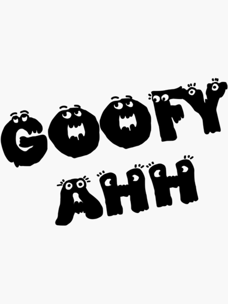 Goofy Ahh Sound Stickers for Sale