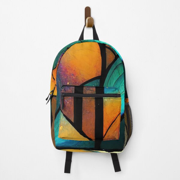 Item preview, Space Stained Glass 10 Abstract AI Generated Art designed and sold by MeAI-Art.