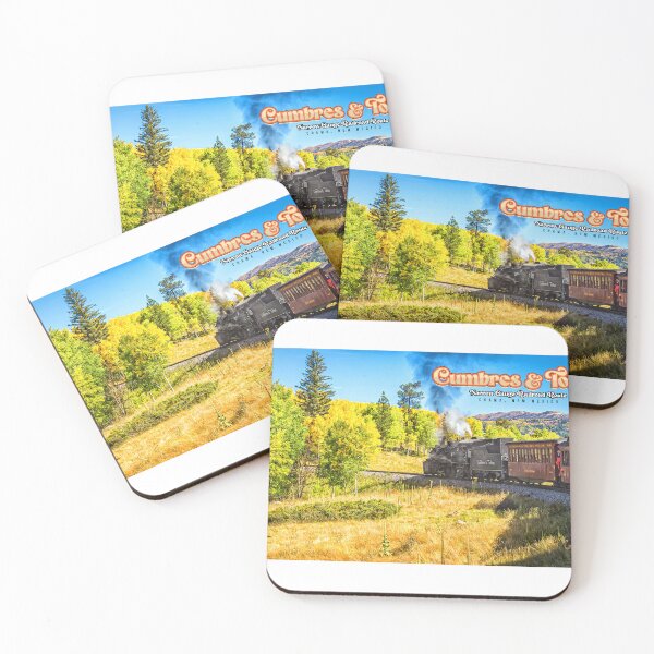 Item preview, Cumbres and Toltec Narrow Gauge Railroad Route designed and sold by GestaltImagery.