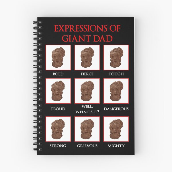 Item preview, Expressions of Giant Dad designed and sold by DigitalCleo.