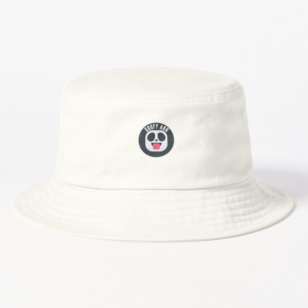 White Goofy Bucket Hat