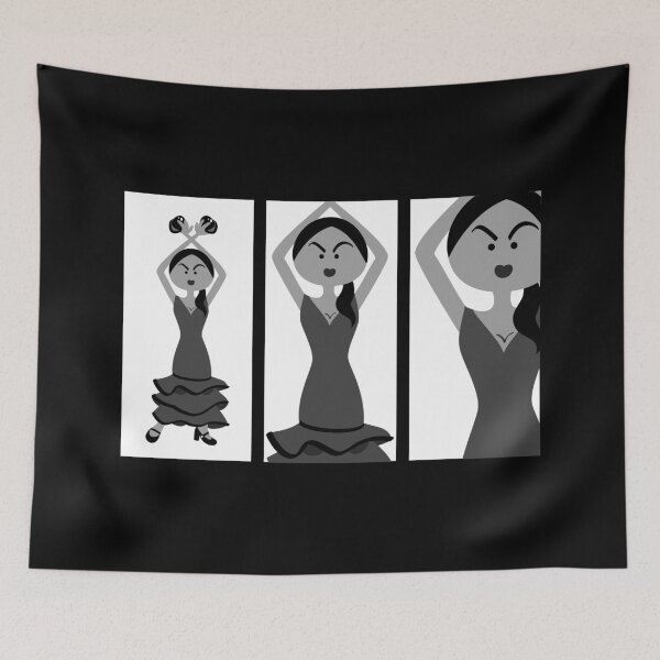 Item preview, Flamenco Dancer designed and sold by Sonia Pascual Izquierdo.