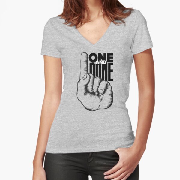 Fitted V-Neck T-Shirt