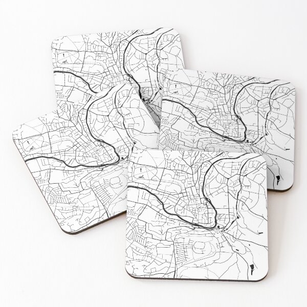 Item preview, Bath, England Street Map designed and sold by InkistPrints.