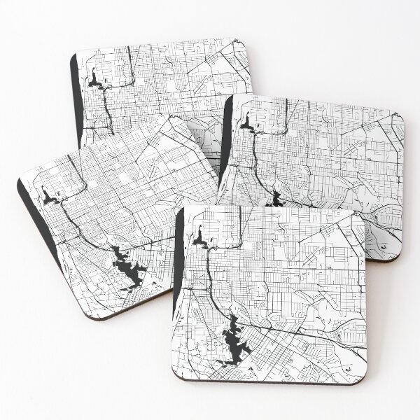 Item preview, Baton Rouge, Louisiana Street Map designed and sold by InkistPrints.
