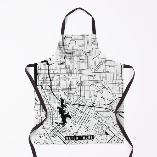 Artikelvorschau, Baton Rouge, Louisiana Street Map entworfen und verkauft von InkistPrints.