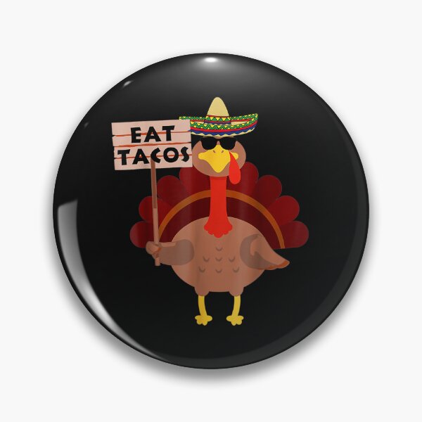 Artikelvorschau, Turkey Eat tacos Adult Vegan Kids Funny Thanksgiving T-Shirt entworfen und verkauft von Baron-Hagen.