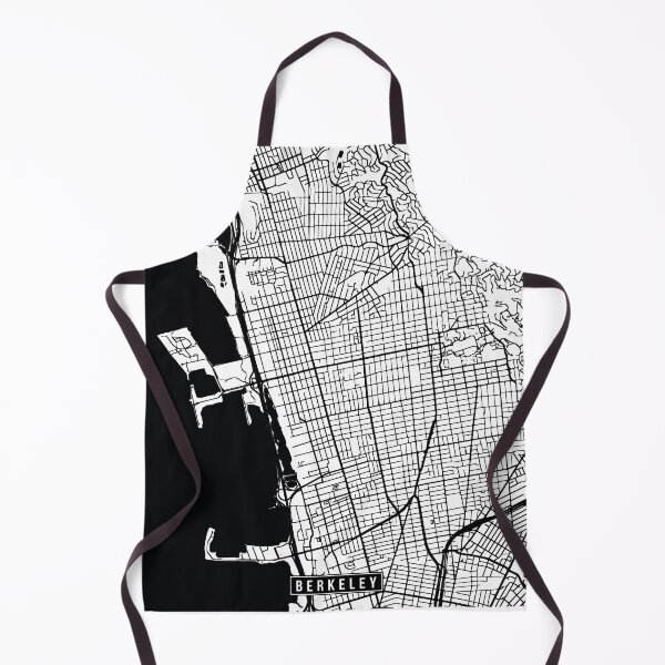 Item preview, Berkeley, California Street Map designed and sold by InkistPrints.