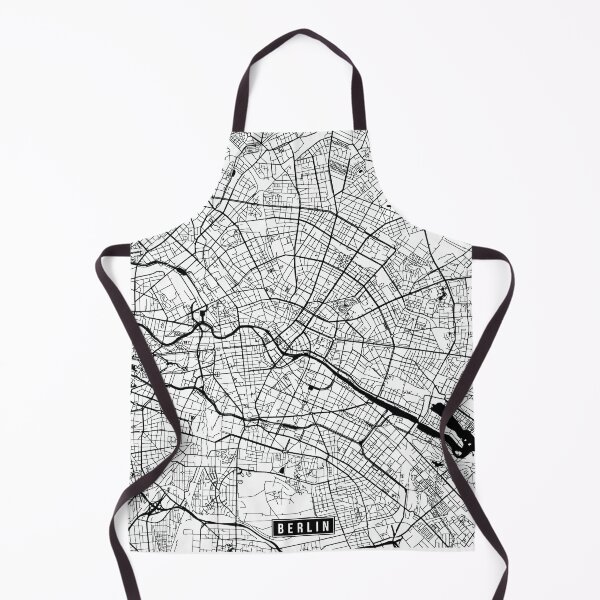 Item preview, Berlin, Germany Street Map designed and sold by InkistPrints.
