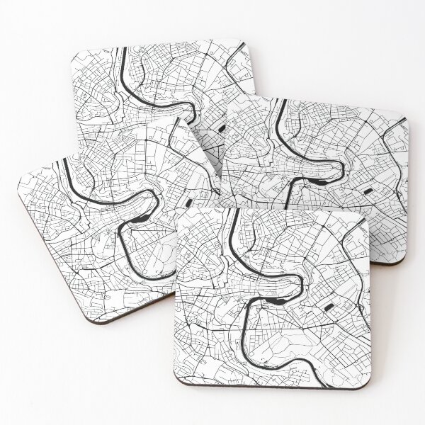 Item preview, Bern, Switzerland Street Map designed and sold by InkistPrints.