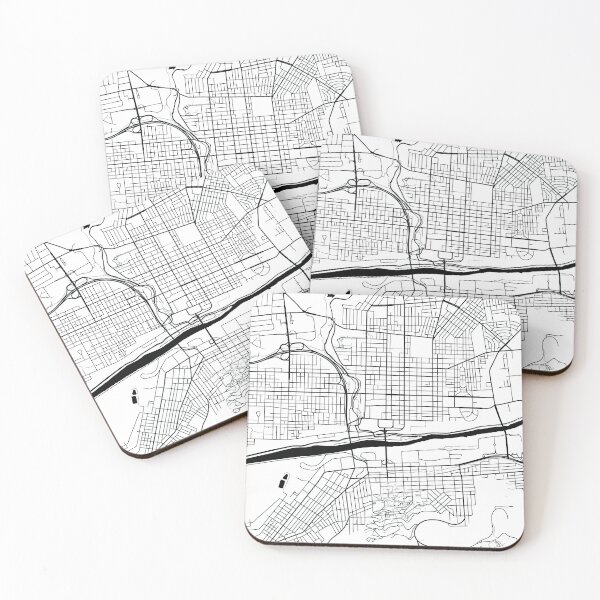 Item preview, Bethlehem, Pennsylvania Street Map designed and sold by InkistPrints.