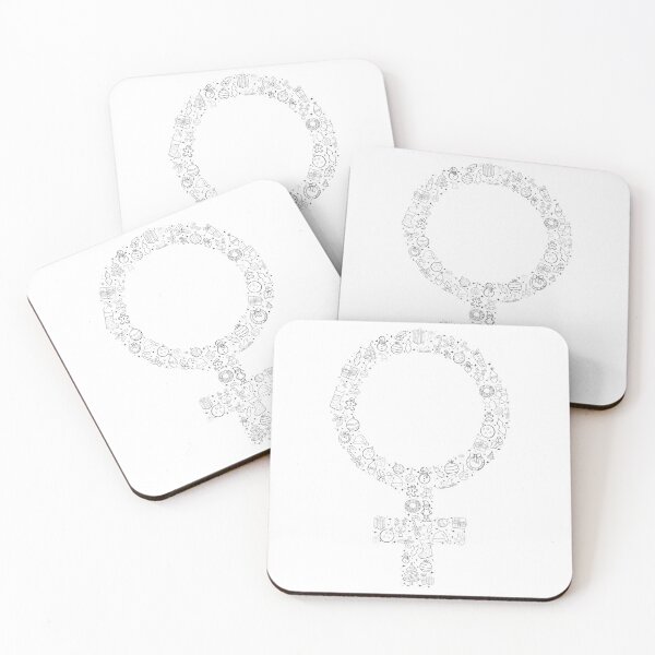 Item preview, CHRISTMAS WOMEN’S SYMBOL | HOLIDAY FEMINISM designed and sold by Festive Feminist.
