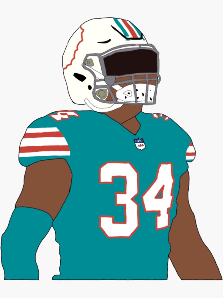 Miami Dolphins Stickers for Sale