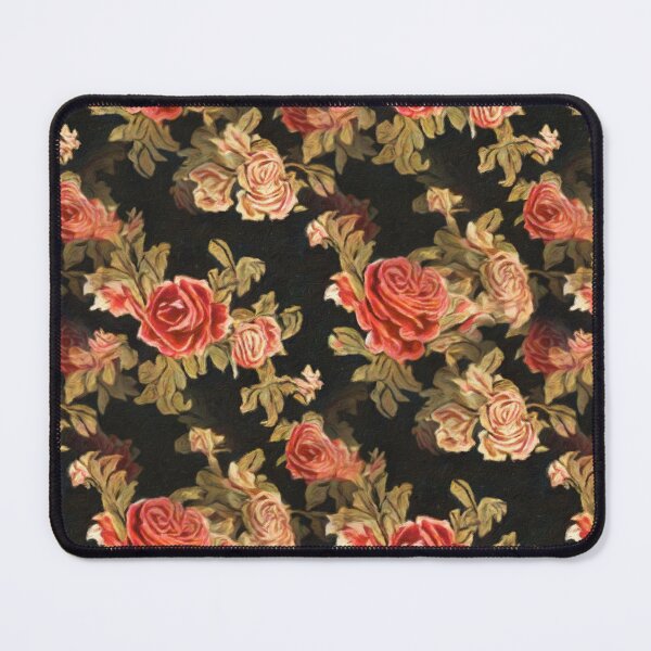 Artikelvorschau, Persische Orange Rot Vintage Rose Blumen entworfen und verkauft von Zeph1.