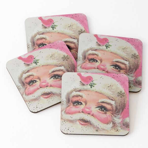 Item preview, Vintage Pink Santa designed and sold by Mseabro.
