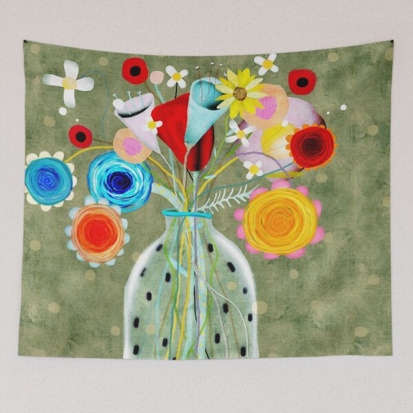 Item preview, Still Life Floral Green designed and sold by rupydetequila.