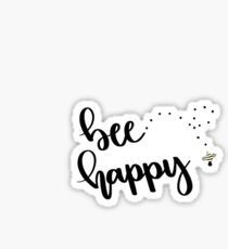 "bee" happy Sticker