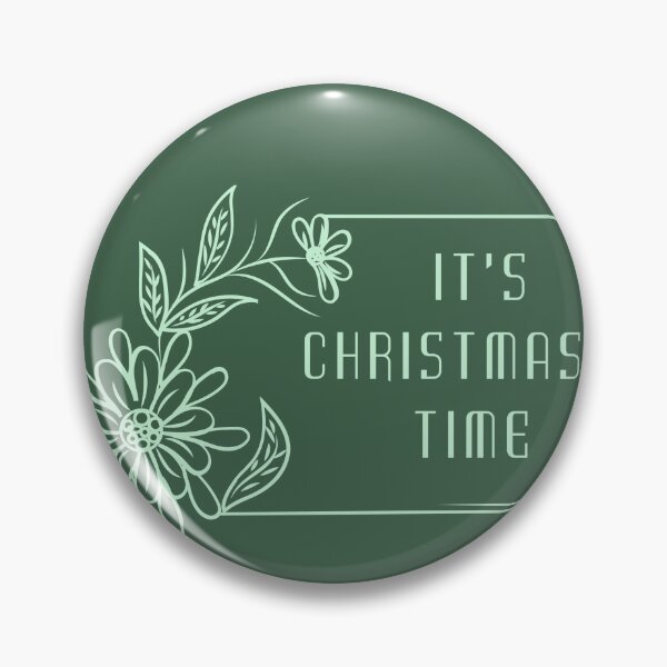 Item preview, It's Christmas Time Floral Frame designed and sold by autumnchu.