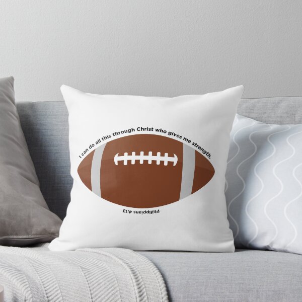 Item preview, Football Phillipians 4:13 designed and sold by lainade.