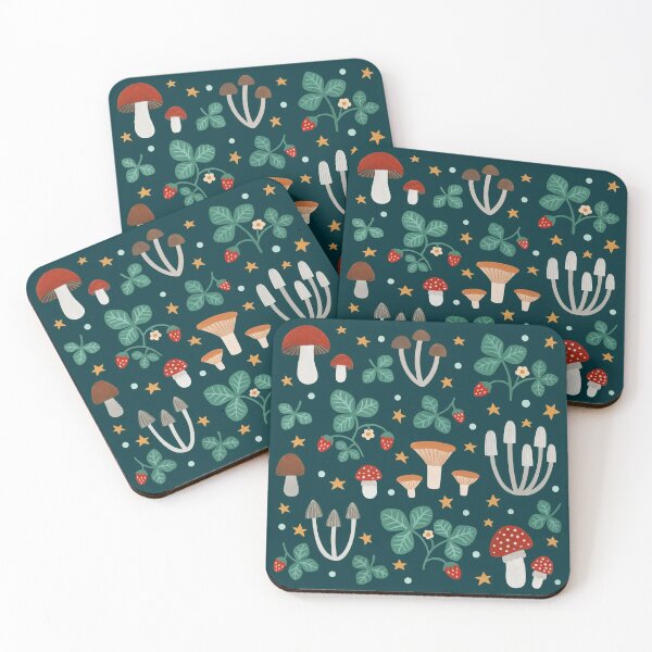 Magic forest Coasters (Set of 4)