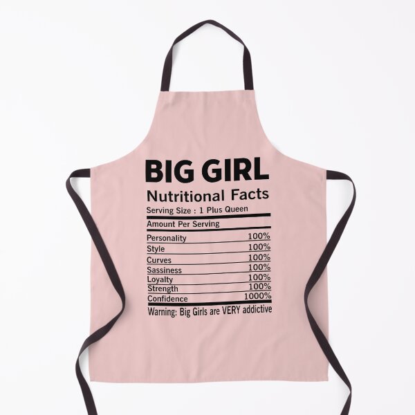 Item preview, BIG GIRL Nutritional Facts designed and sold by AGillis691.