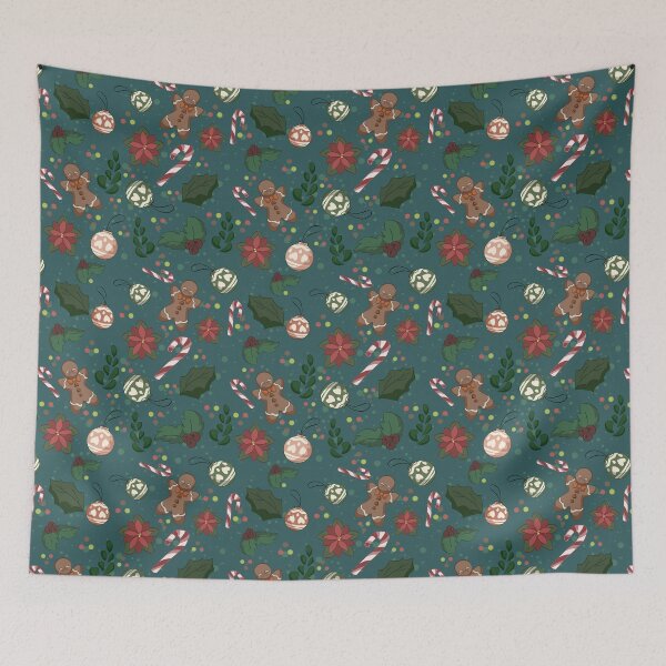 Item preview, Christmas Pattern designed and sold by Gibbous-.