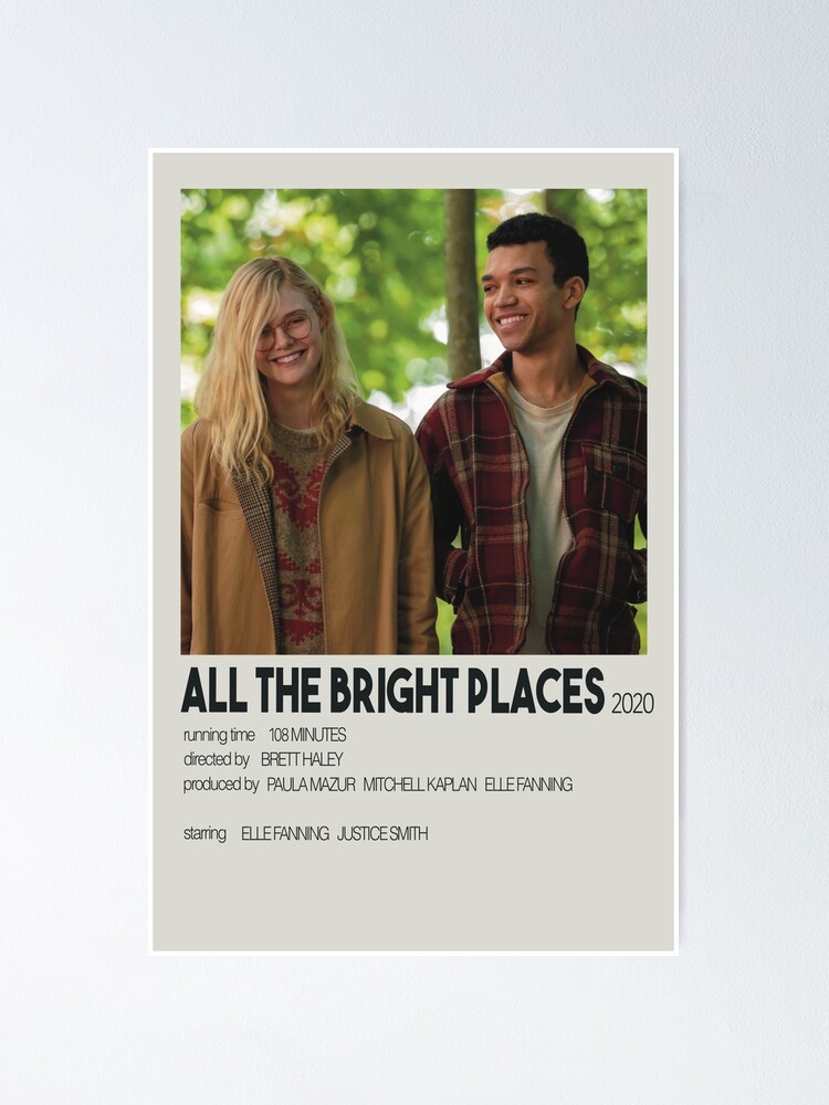 "All The Bright Places- Movie Poster" Poster for Sale by ...