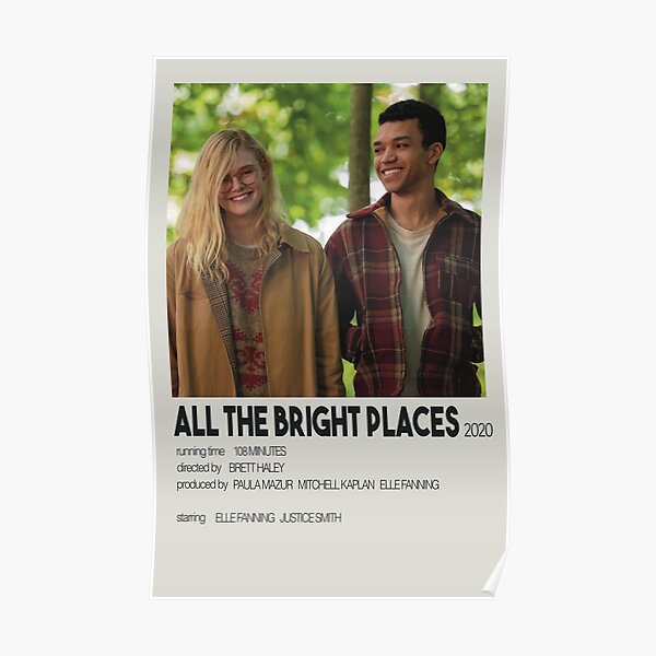 "All The Bright Places- Movie Poster" Poster for Sale by ...